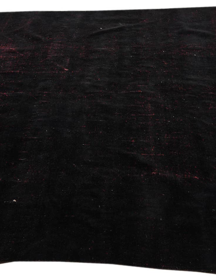 Detail image of 6' 5 x 9' 4  Hand Knotted Ultra Vintage Persian Wool Rug