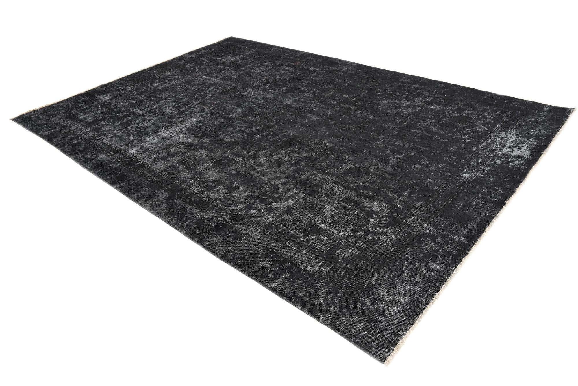 8' 10 x 12' 4 Hand Knotted Ultra Vintage Persian Wool Rug