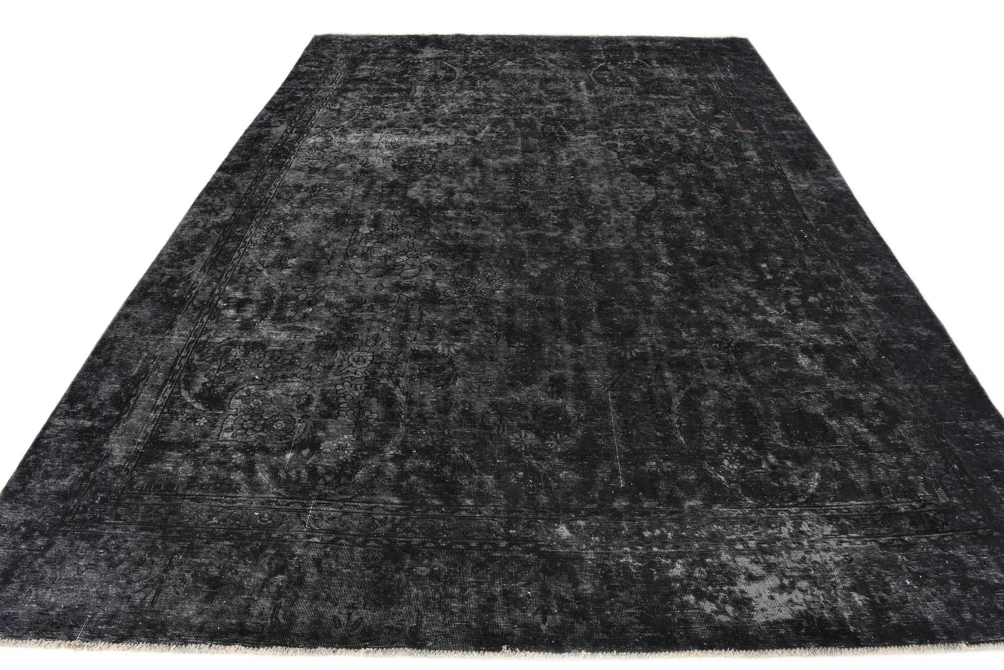 8' 10 x 12' 4 Hand Knotted Ultra Vintage Persian Wool Rug
