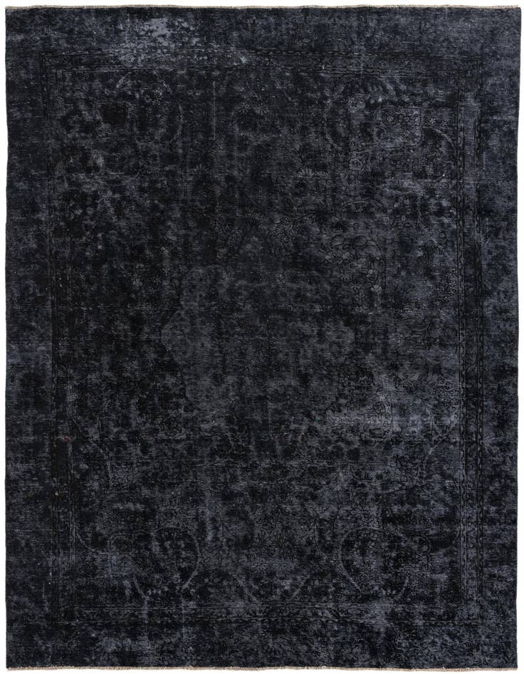 Detail image of 8' 10 x 12' 4 Hand Knotted Ultra Vintage Persian Wool Rug