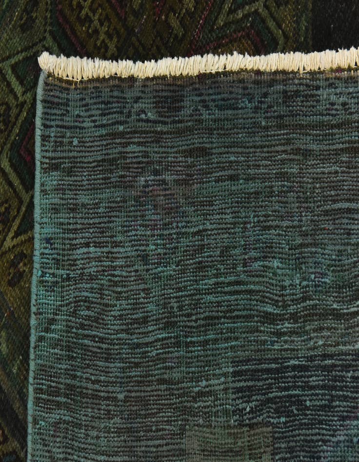 Detail image of 3' 9 x 6' 2 Hand Knotted Ultra Vintage Persian Wool Rug