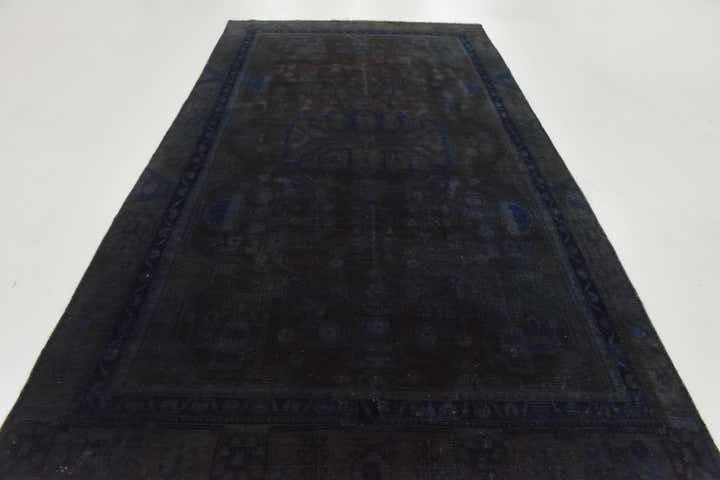 4' 10 x 8' 9 Hand Knotted Ultra Vintage Persian Wool Rug
