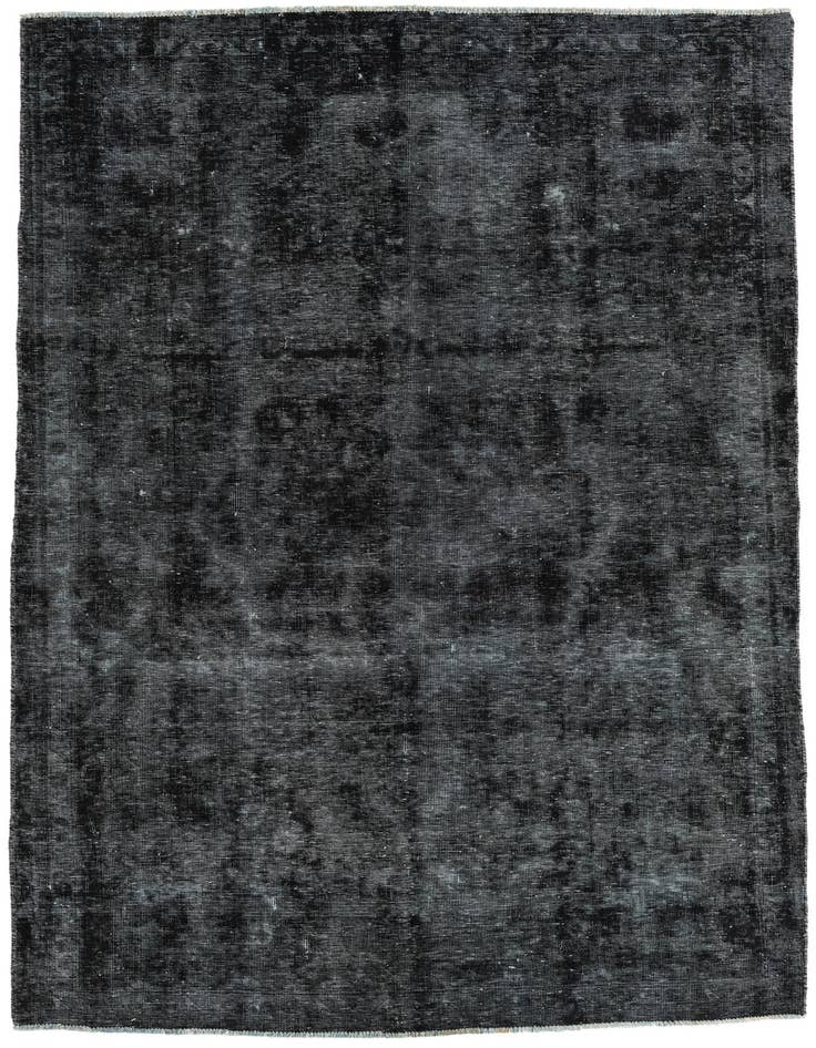 Detail image of 5' 3 x 8' 1 Hand Knotted Ultra Vintage Persian Wool Rug
