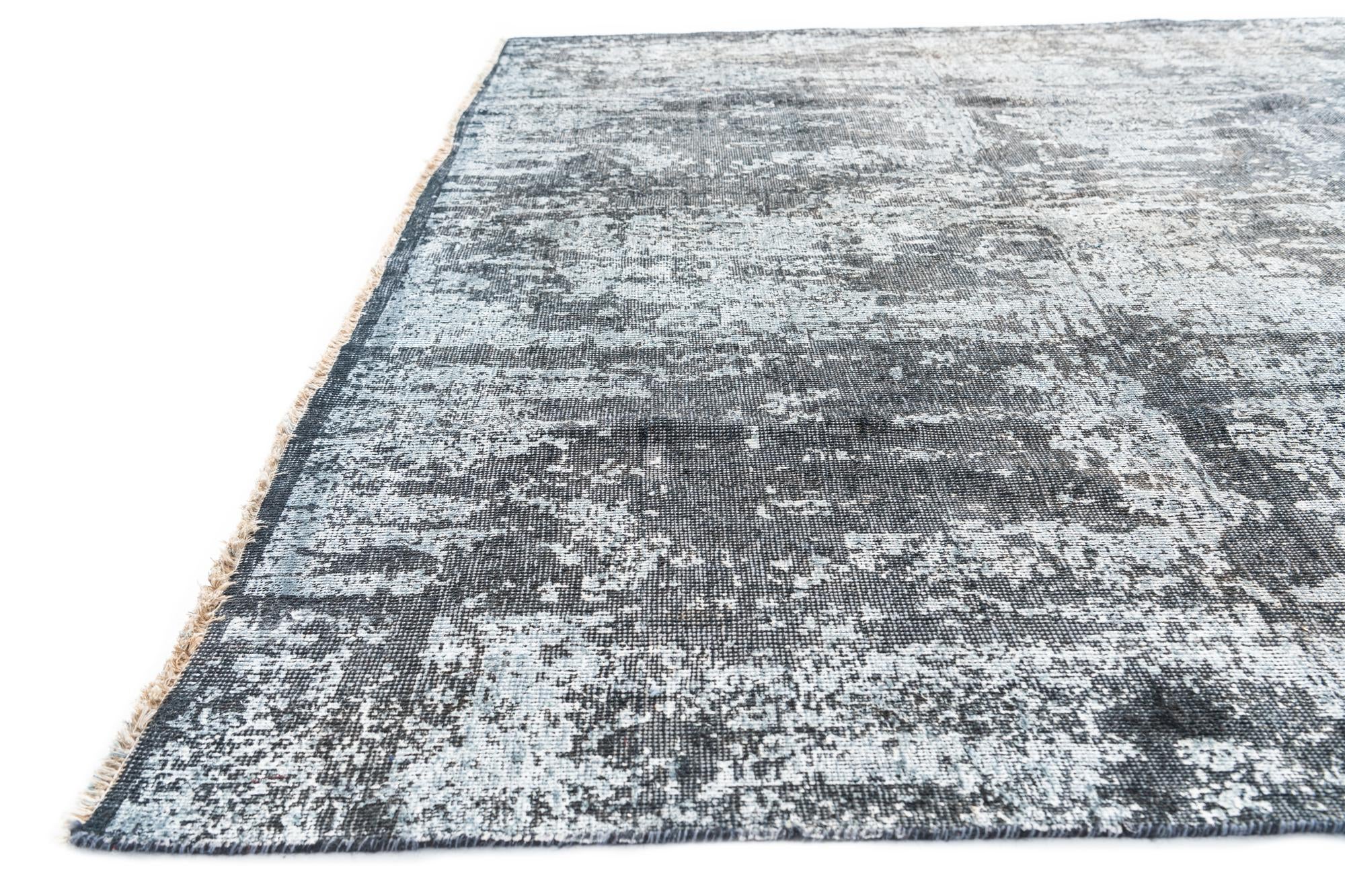 6' 4 x 8' 10 Hand Knotted Ultra Vintage Persian Wool Rug