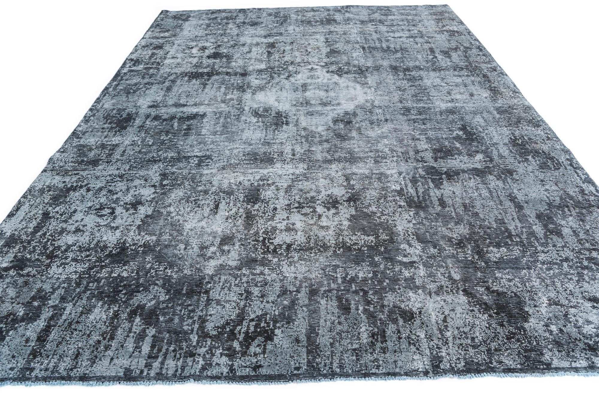 8' 10 x 12' 2 Hand Knotted Ultra Vintage Persian Wool Rug