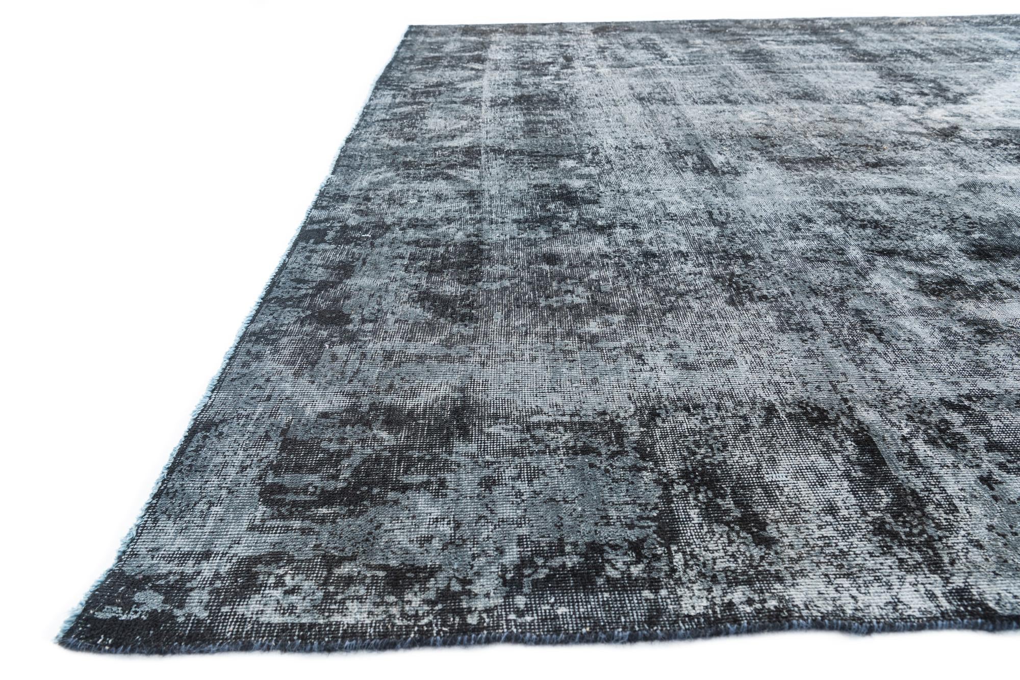 8' 10 x 12' 2 Hand Knotted Ultra Vintage Persian Wool Rug