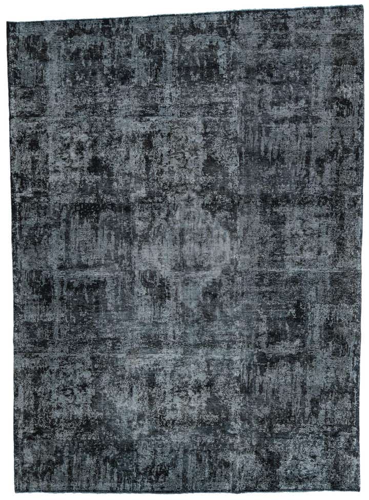 8' 10 x 12' 2 Hand Knotted Ultra Vintage Persian Wool Rug