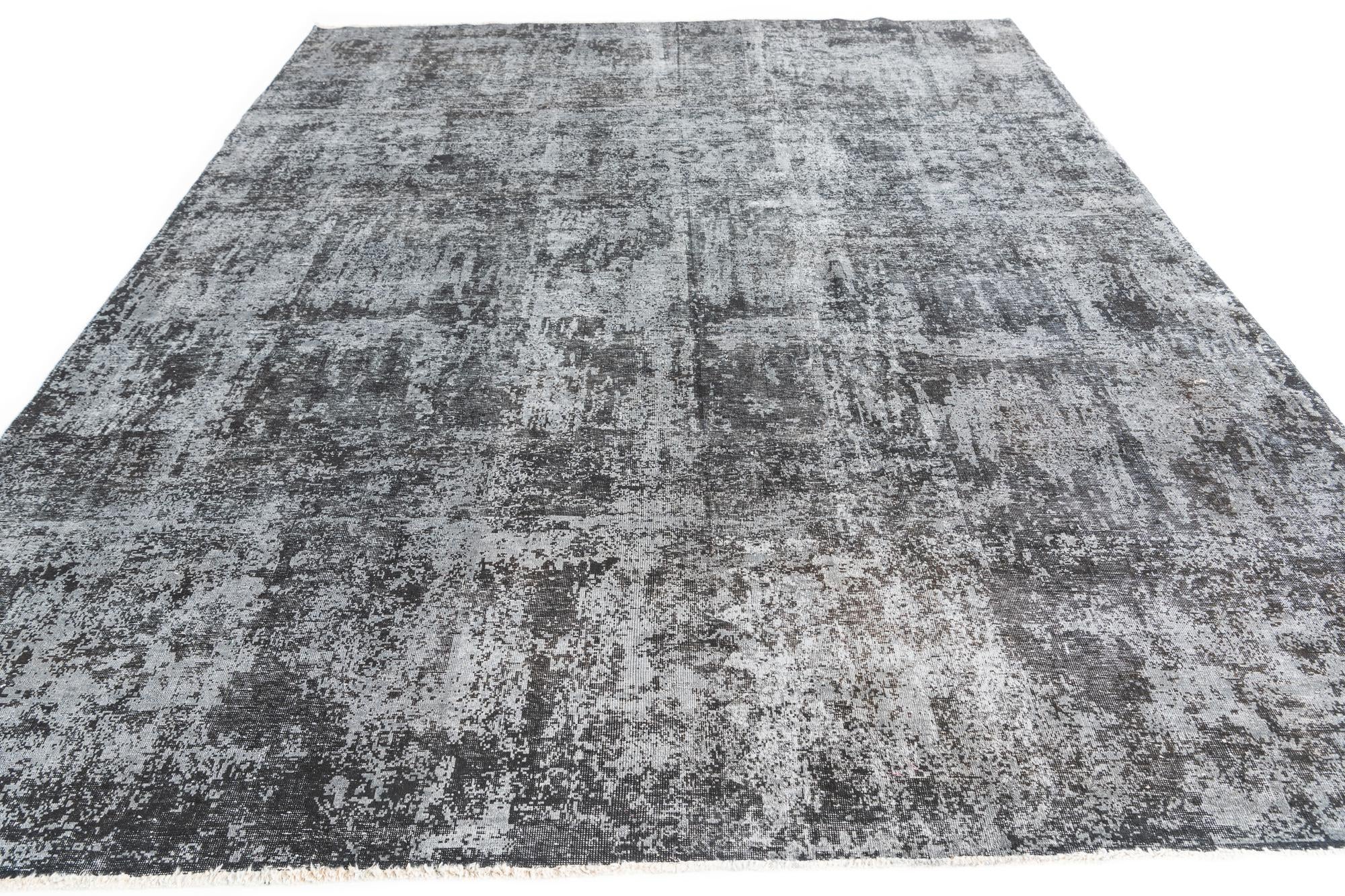 8' 4 x 10' 9 Hand Knotted Ultra Vintage Persian Wool Rug