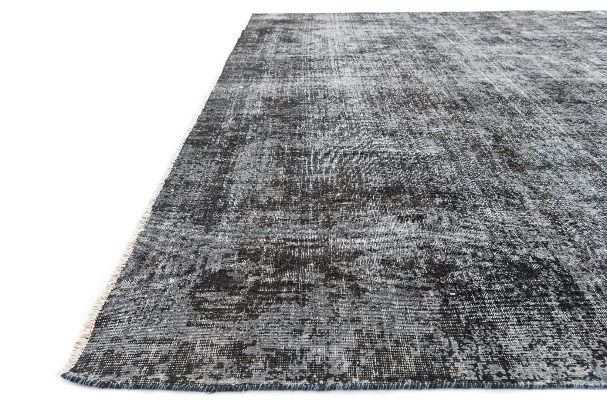8' 4 x 10' 9 Hand Knotted Ultra Vintage Persian Wool Rug