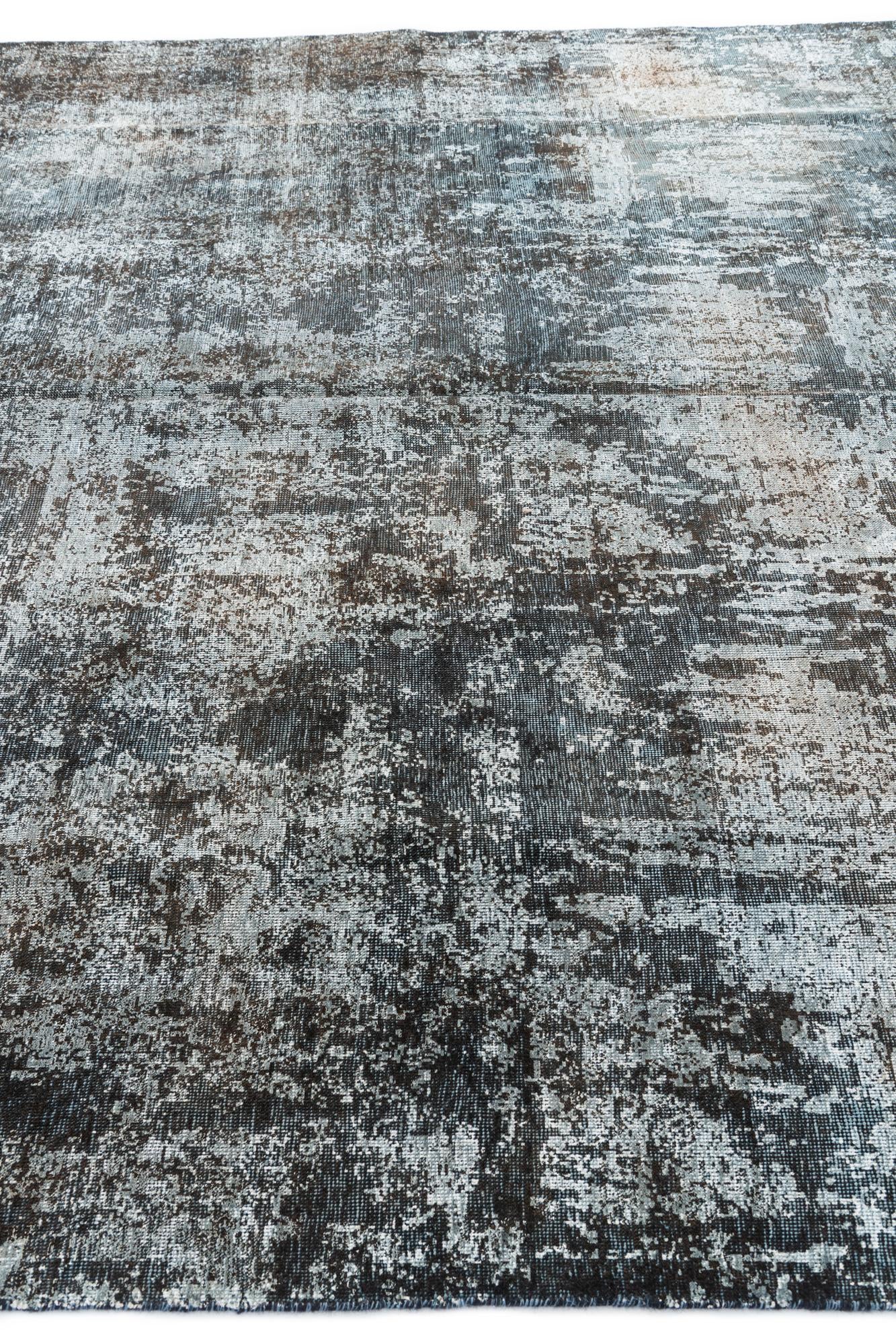 8' 9 x 12' 10 Hand Knotted Ultra Vintage Persian Wool Rug