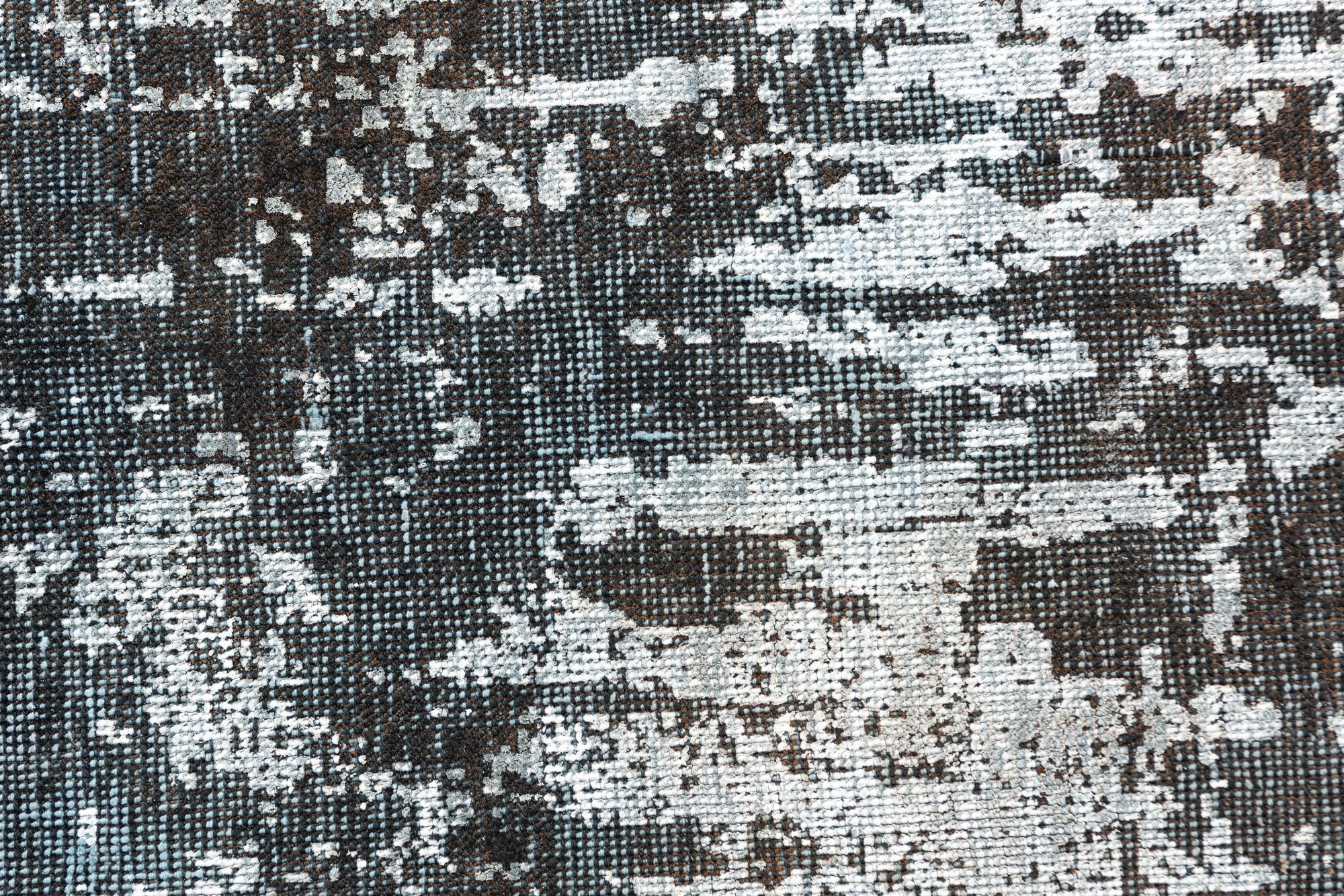 8' 9 x 12' 10 Hand Knotted Ultra Vintage Persian Wool Rug