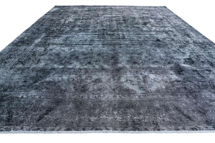 9' 9 x 12' 6 Hand Knotted Ultra Vintage Persian Wool Rug