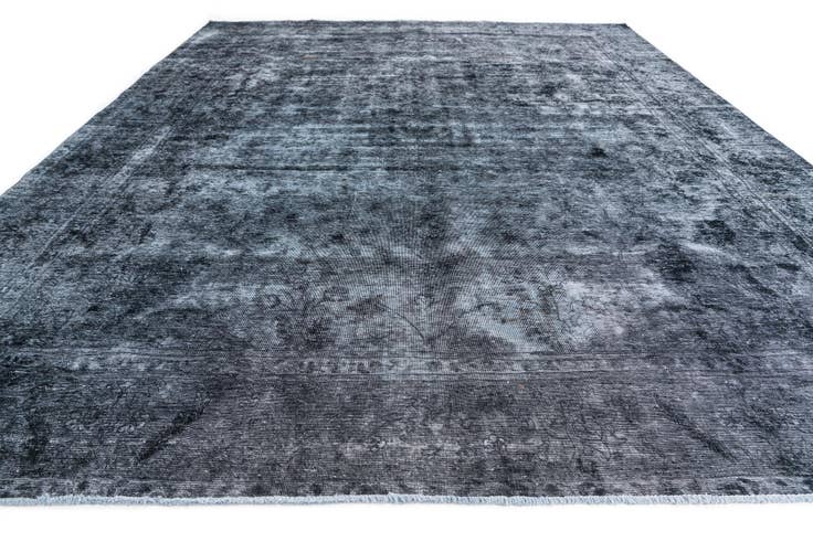 Detail image of 9' 9 x 12' 6 Hand Knotted Ultra Vintage Persian Wool Rug