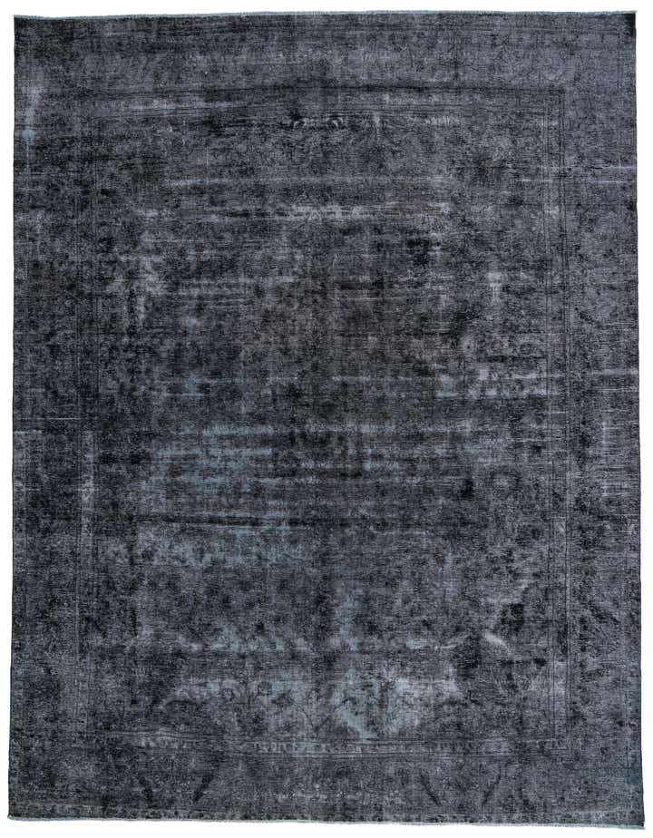 9' 9 x 12' 6 Hand Knotted Ultra Vintage Persian Wool Rug