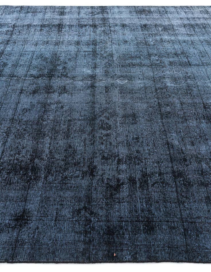 Detail image of 8' 10 x 12' 2  Hand Knotted Ultra Vintage Persian Wool Rug