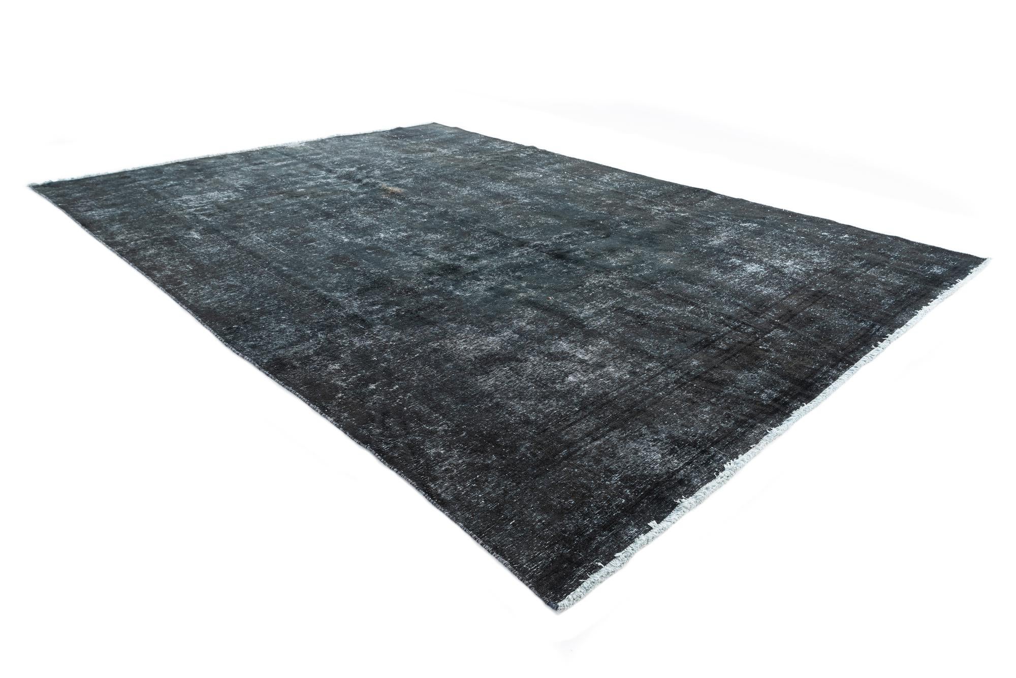 8' 10 x 12' 10 Hand Knotted Ultra Vintage Persian Wool Rug