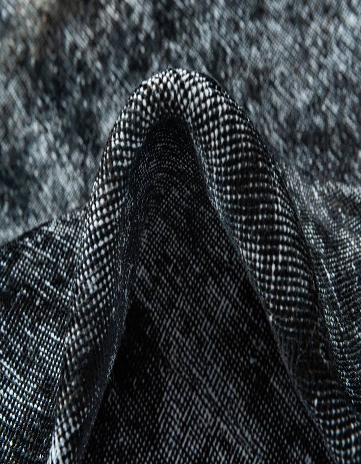 Detail image of 8' 10 x 12' 10  Hand Knotted Ultra Vintage Persian Wool Rug