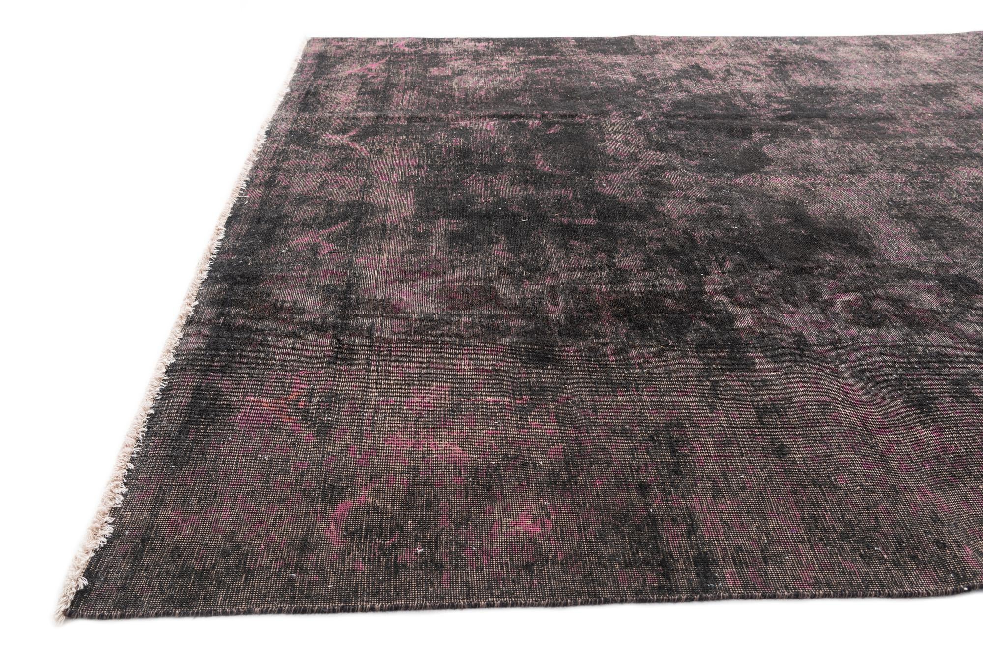 8' 8 x 12' 1 Hand Knotted Ultra Vintage Persian Wool Rug