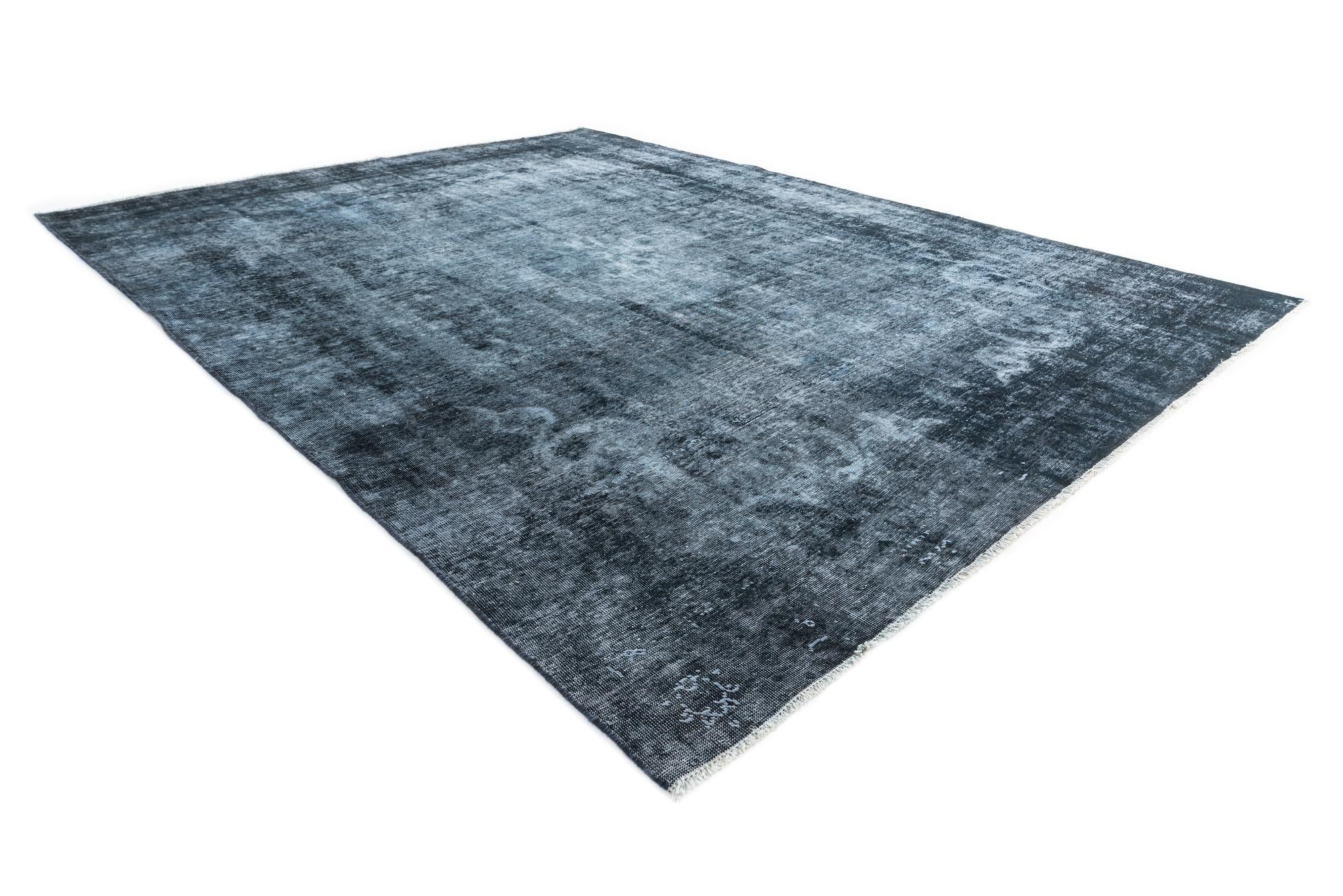 9' 5 x 12' 4 Hand Knotted Ultra Vintage Persian Wool Rug