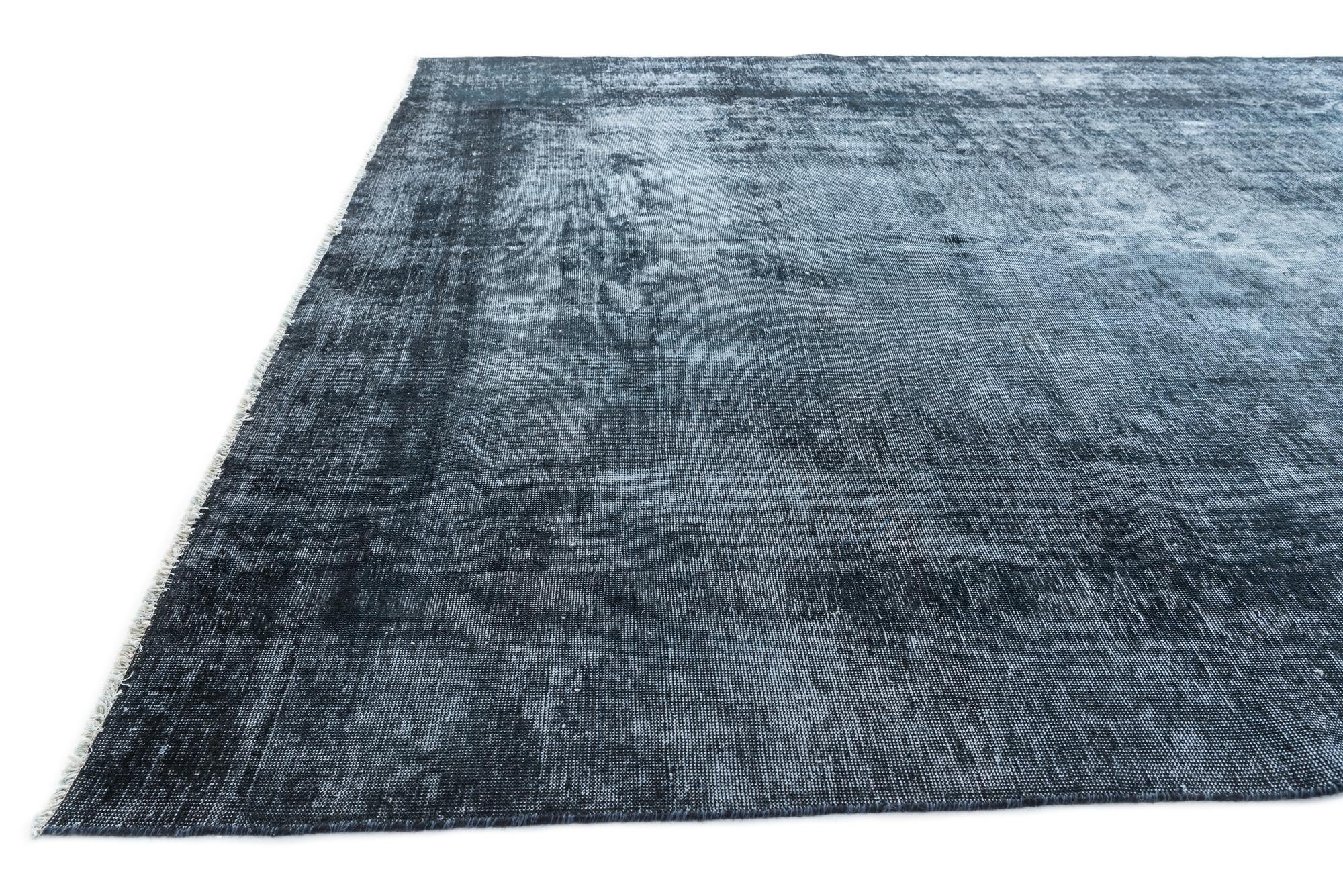 9' 5 x 12' 4 Hand Knotted Ultra Vintage Persian Wool Rug
