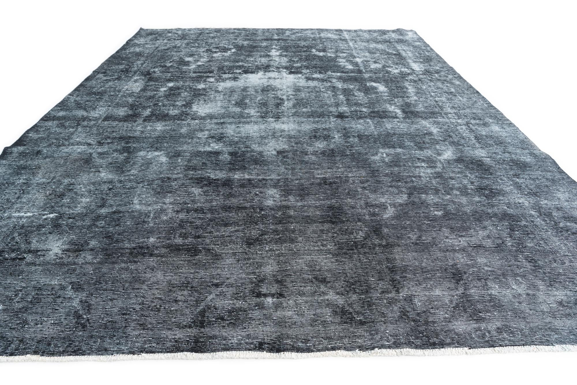 9' 6 x 12' 4 Hand Knotted Ultra Vintage Persian Wool Rug