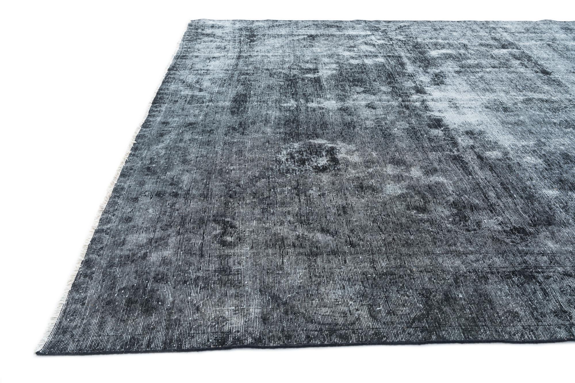 9' 6 x 12' 4 Hand Knotted Ultra Vintage Persian Wool Rug