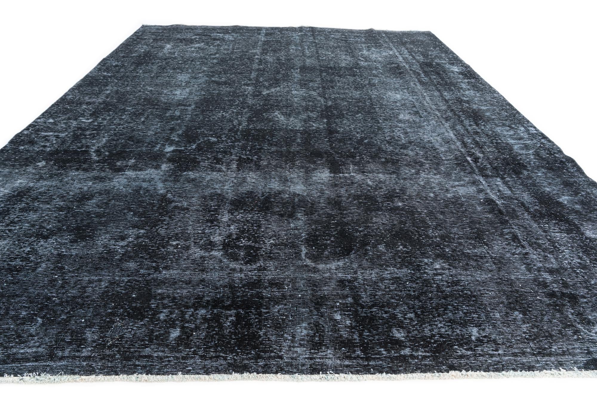 9' 5 x 12' 8 Hand Knotted Ultra Vintage Persian Wool Rug