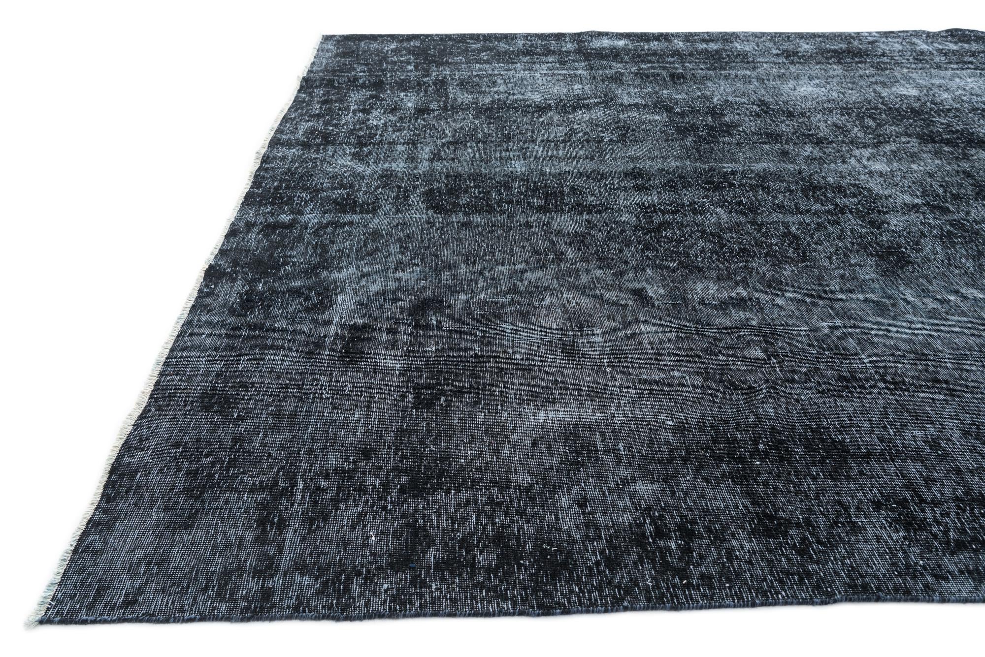9' 5 x 12' 8 Hand Knotted Ultra Vintage Persian Wool Rug