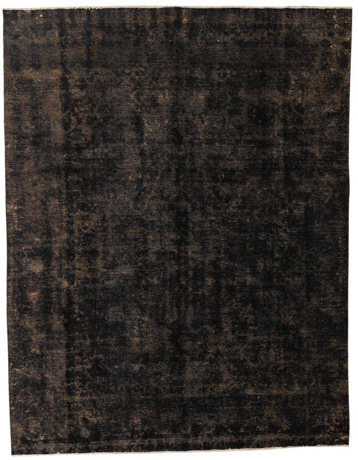 Detail image of 9' 6 x 12' 10 Hand Knotted Ultra Vintage Persian Wool Rug