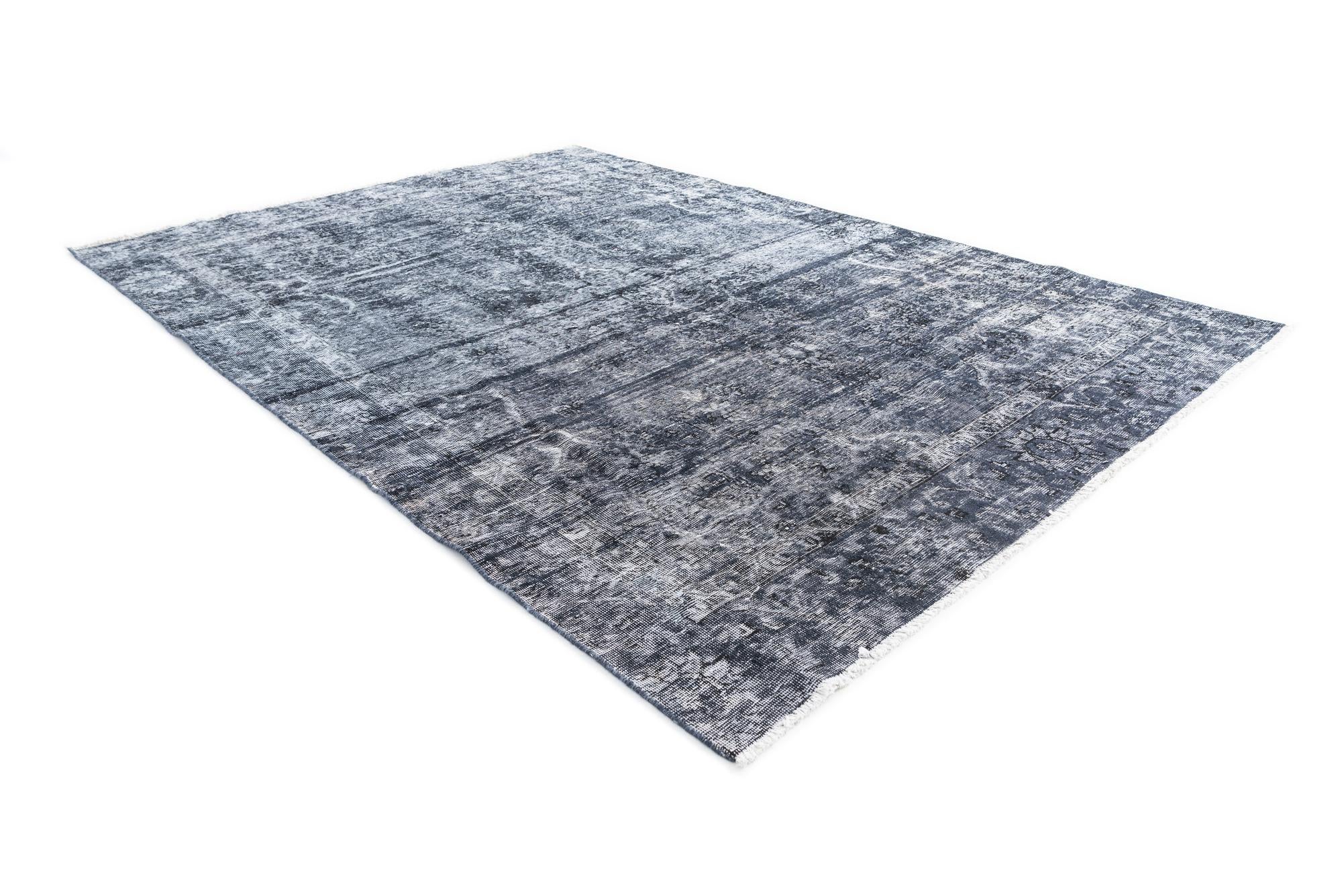 7' 4 x 10' 1 Hand Knotted Ultra Vintage Persian Wool Rug