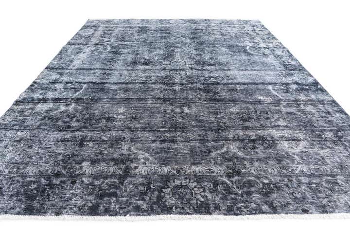 7' 4 x 10' 1 Hand Knotted Ultra Vintage Persian Wool Rug