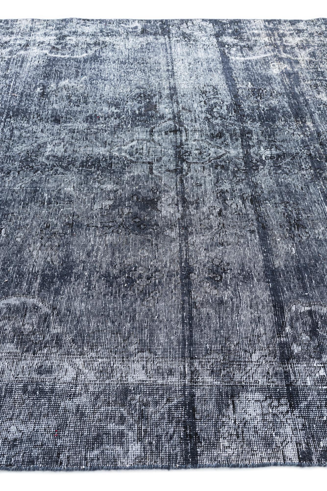 7' 4 x 10' 1 Hand Knotted Ultra Vintage Persian Wool Rug