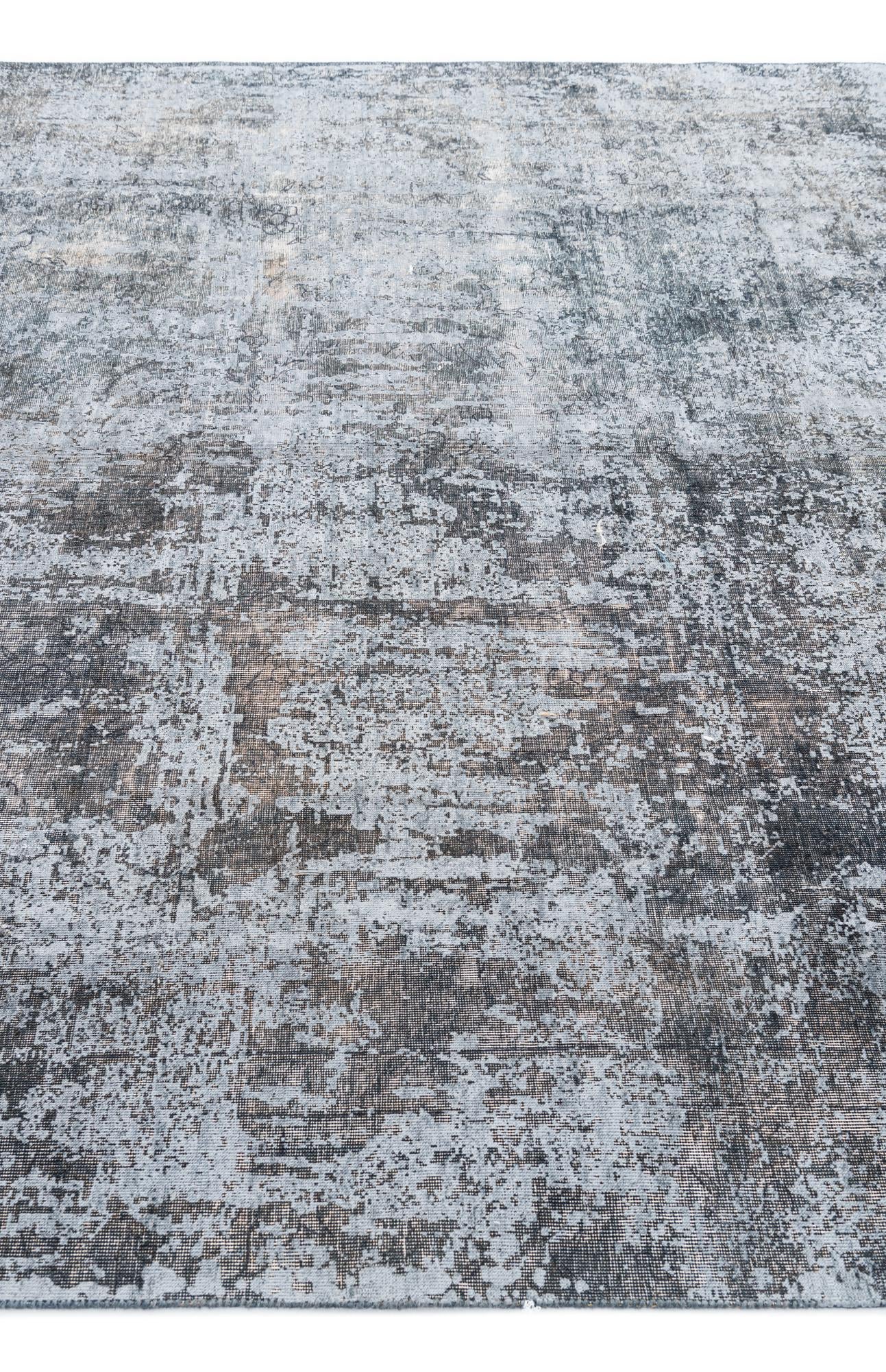 7' x 9' 10 Hand Knotted Ultra Vintage Persian Wool Rug