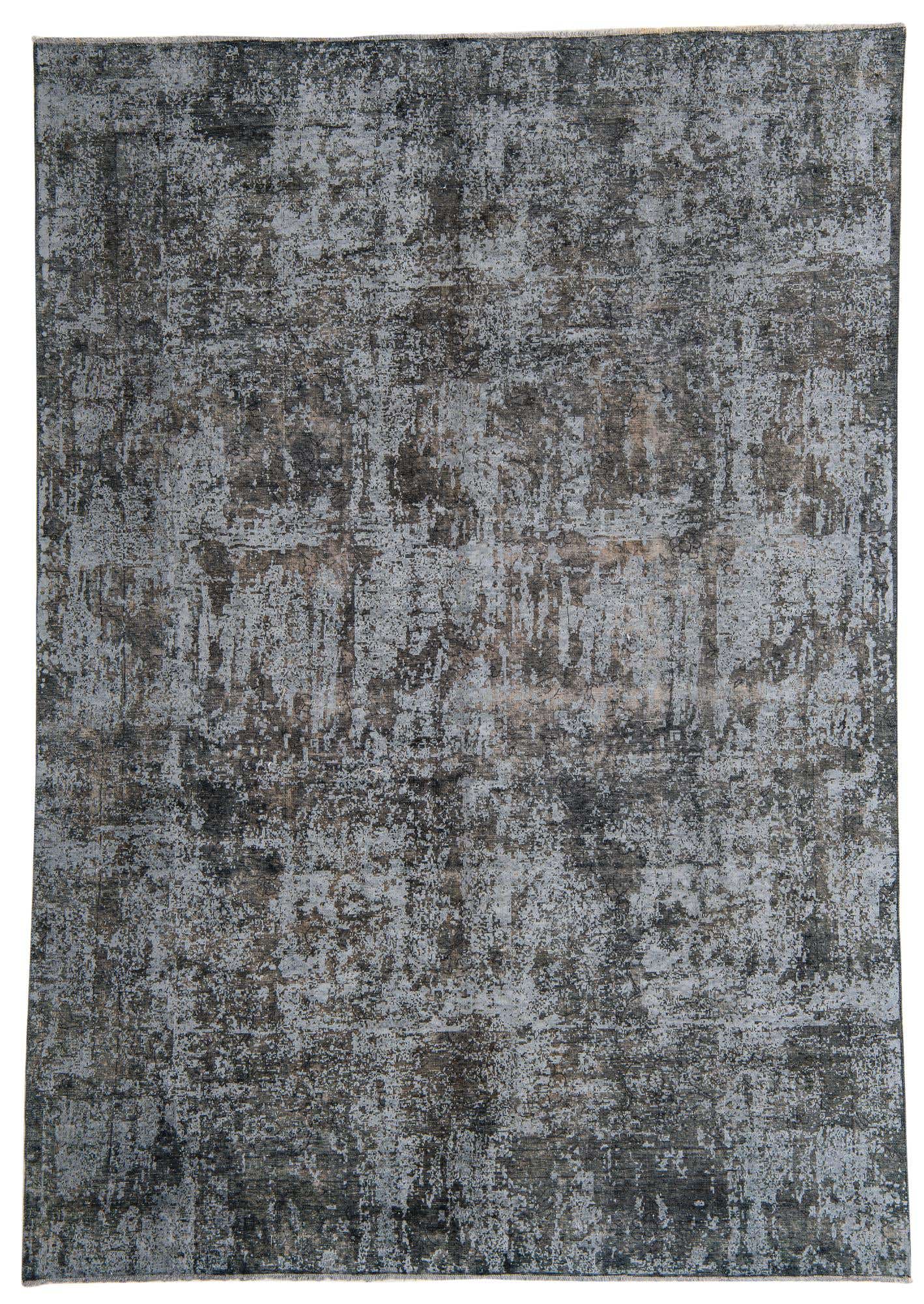7' x 9' 10 Hand Knotted Ultra Vintage Persian Wool Rug