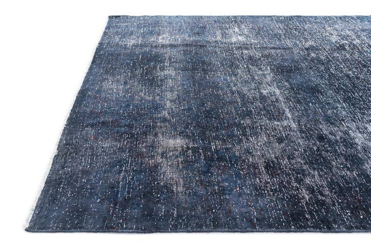 Detail image of 6' 7 x 9' 3 Hand Knotted Ultra Vintage Persian Wool Rug