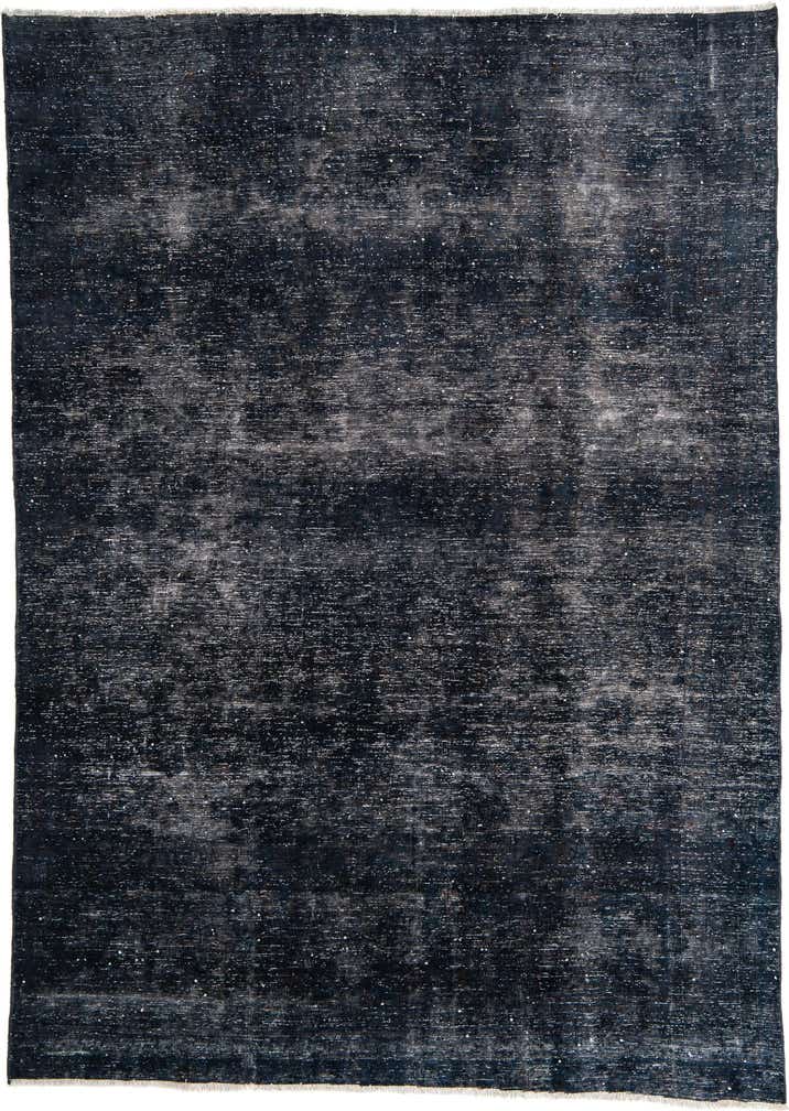 6' 7 x 9' 3 Hand Knotted Ultra Vintage Persian Wool Rug