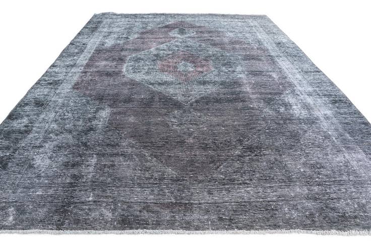 Detailansicht von 225cm x 320cm Handgeknüpft Ultra Vintage Persisch Wolle Teppich