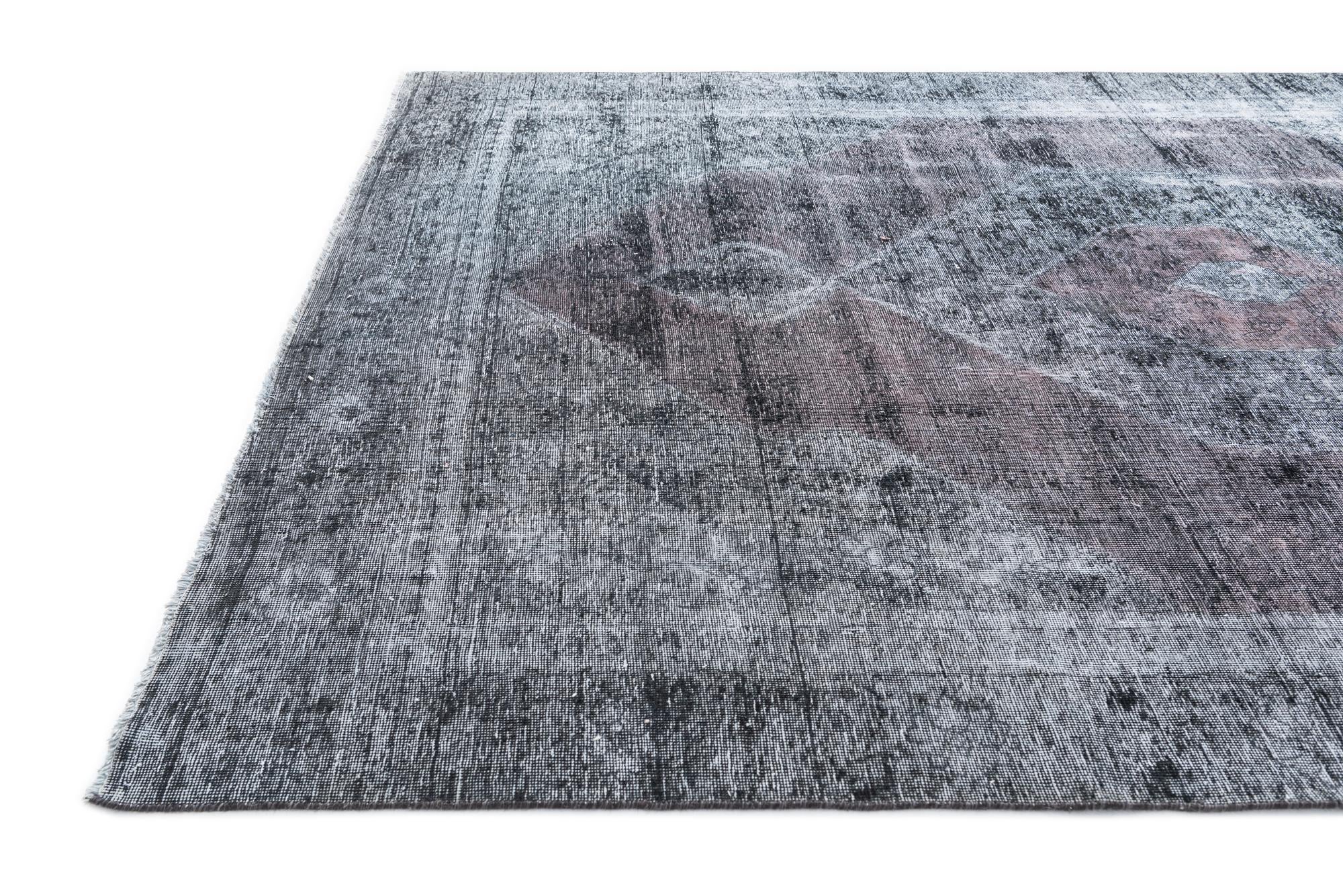 7' 5 x 10' 5 Hand Knotted Ultra Vintage Persian Wool Rug