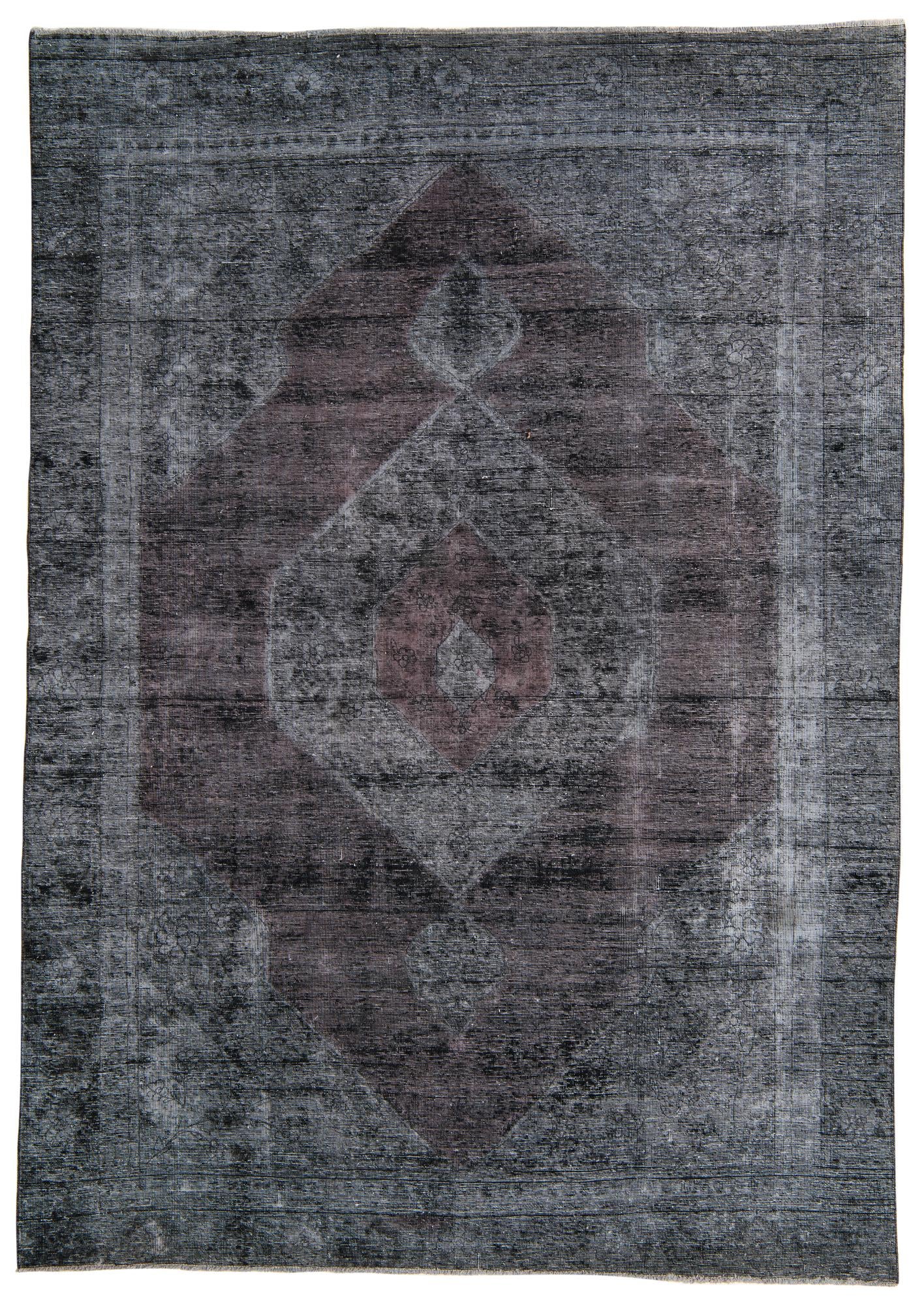 7' 5 x 10' 5 Hand Knotted Ultra Vintage Persian Wool Rug