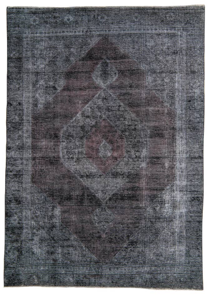 Detailansicht von 225cm x 320cm Handgeknüpft Ultra Vintage Persisch Wolle Teppich