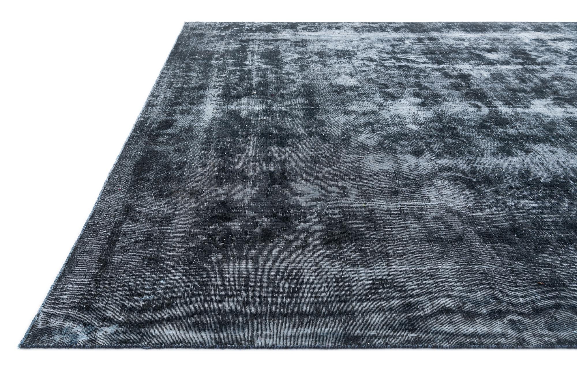 9' 4 x 12' 6 Hand Knotted Ultra Vintage Persian Wool Rug