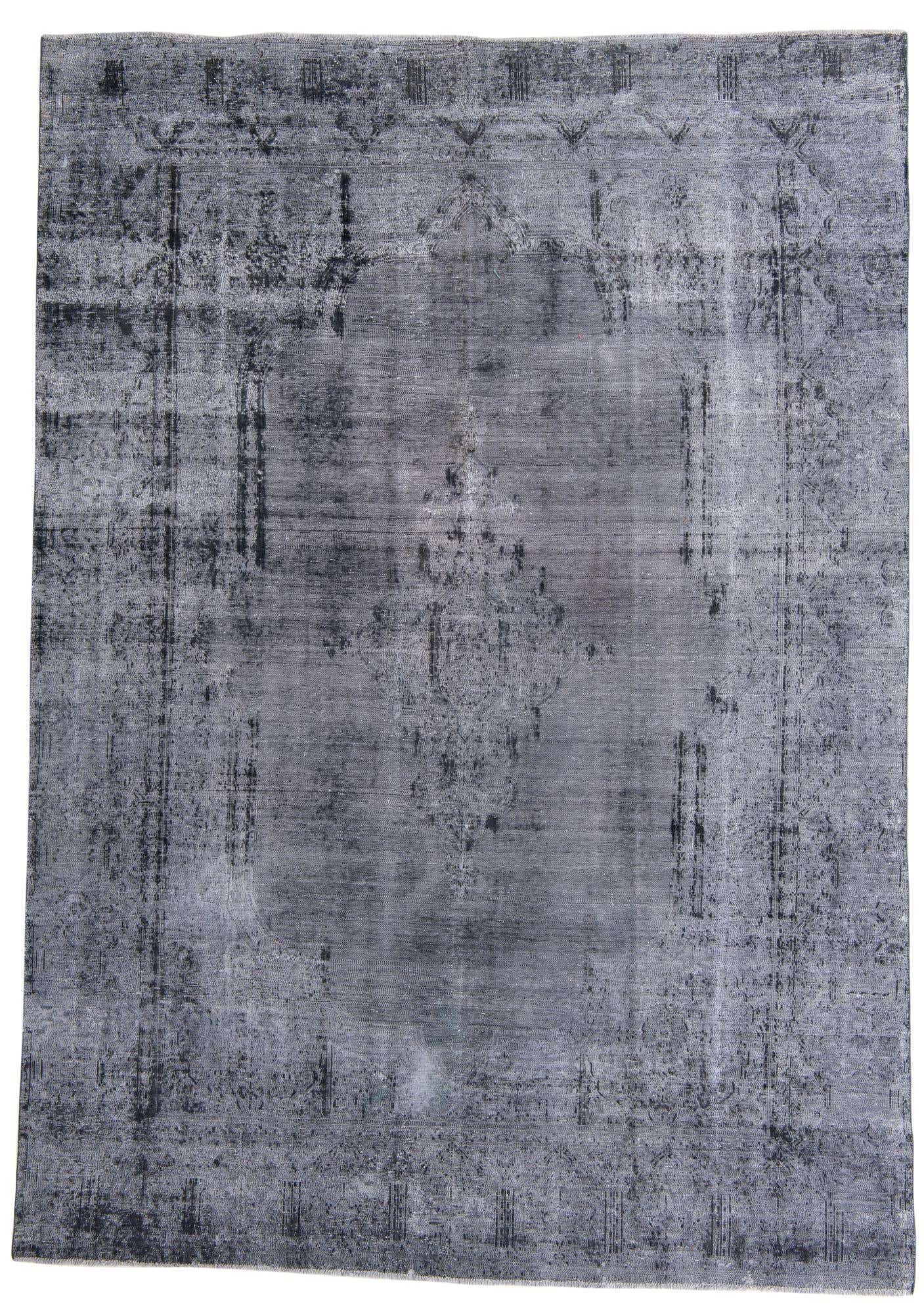 9' 1 x 12' 8 Hand Knotted Ultra Vintage Persian Wool Rug