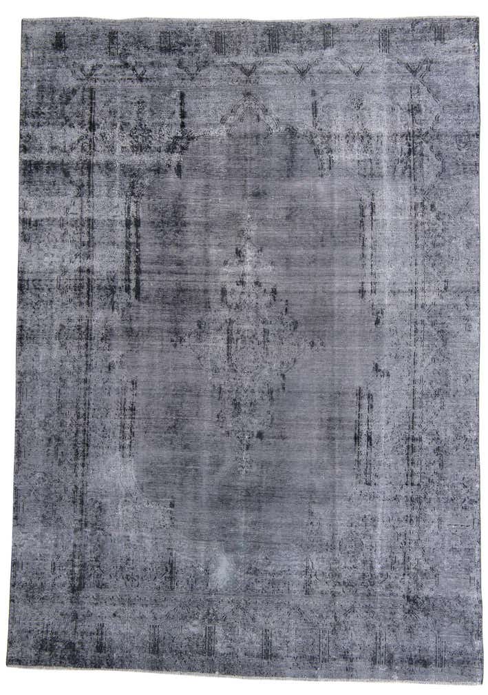 9' 1 x 12' 8 Hand Knotted Ultra Vintage Persian Wool Rug