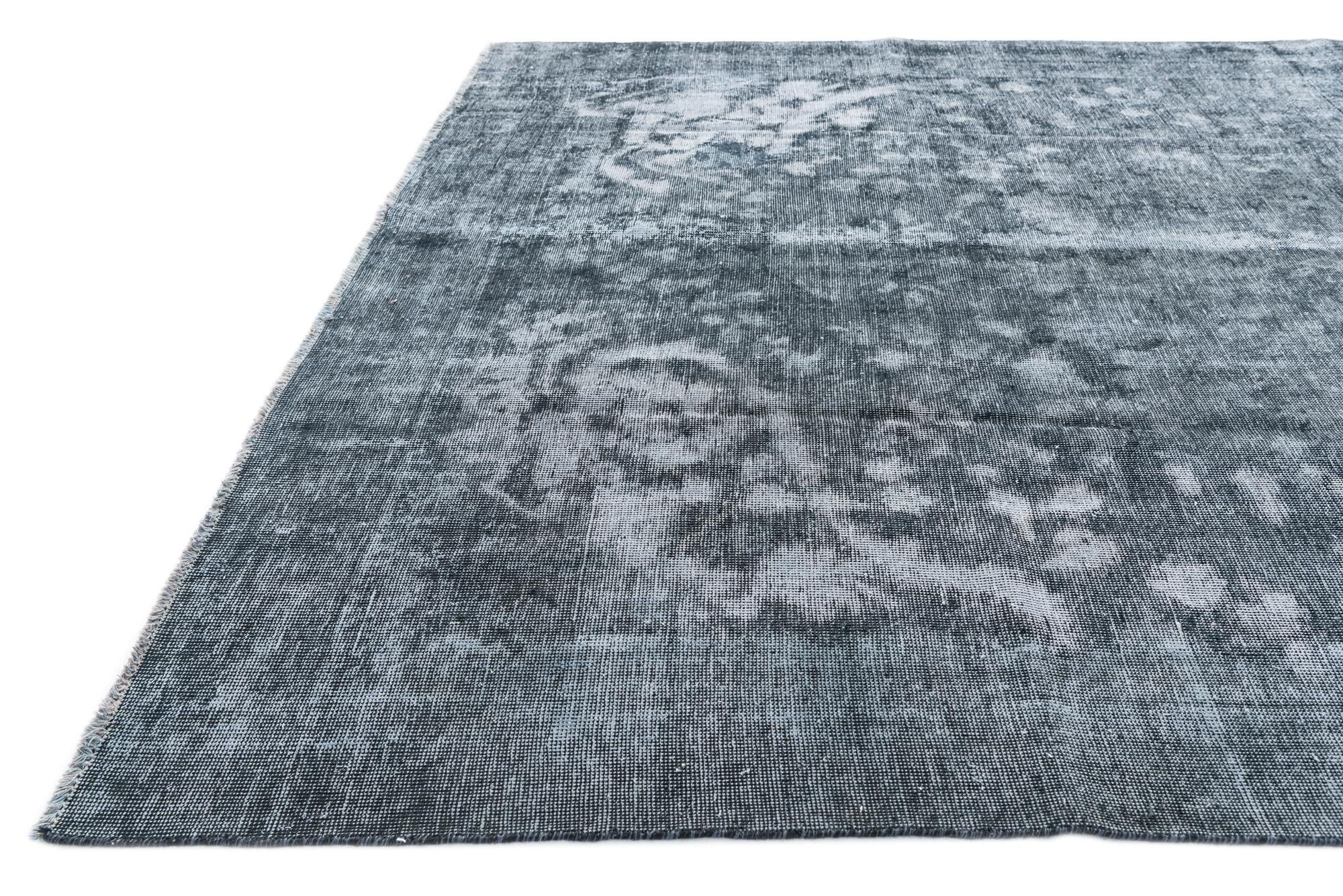 8' 4 x 11' 7 Hand Knotted Ultra Vintage Persian Wool Rug