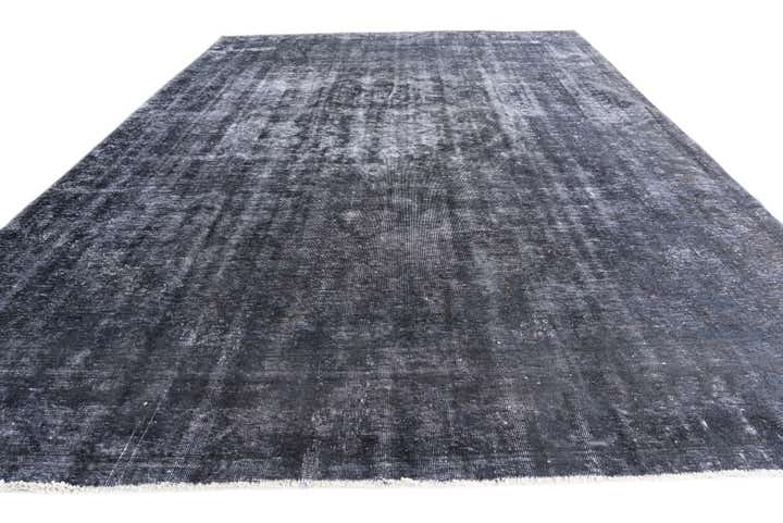 9' x 12' 8 Hand Knotted Ultra Vintage Persian Wool Rug