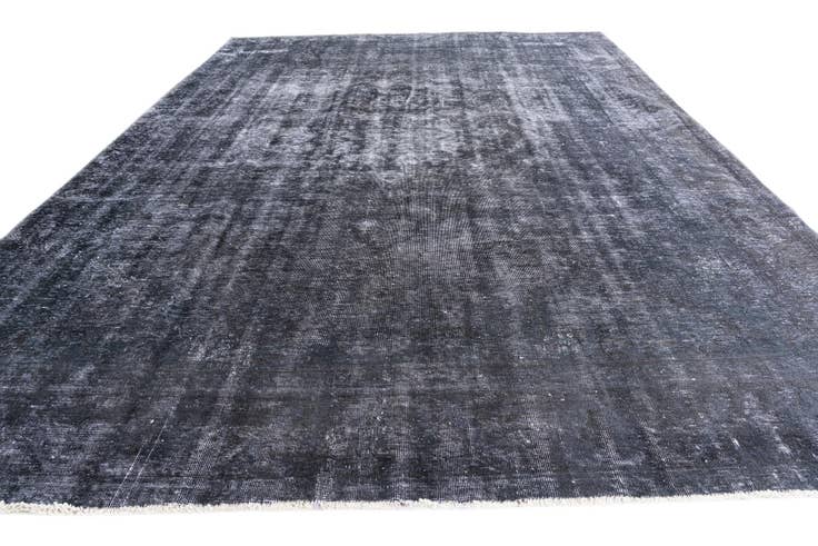 Detail image of 9' x 12' 8 Hand Knotted Ultra Vintage Persian Wool Rug