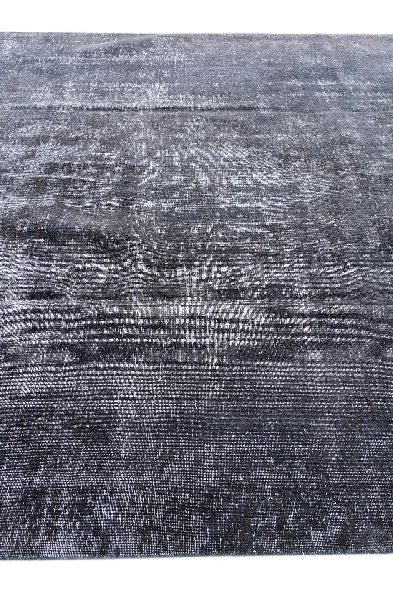 9' x 12' 8 Hand Knotted Ultra Vintage Persian Wool Rug