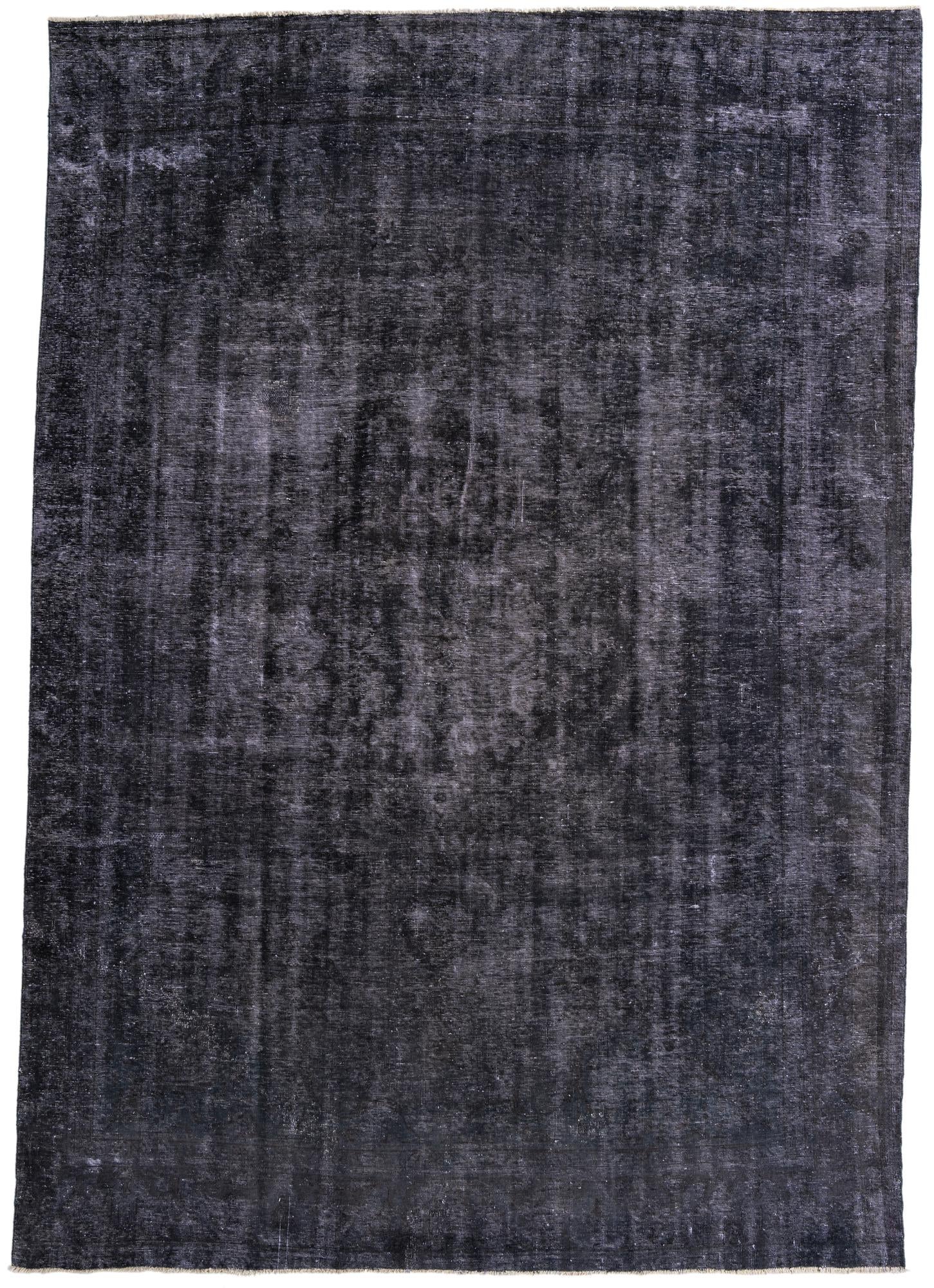 9' x 12' 8 Hand Knotted Ultra Vintage Persian Wool Rug