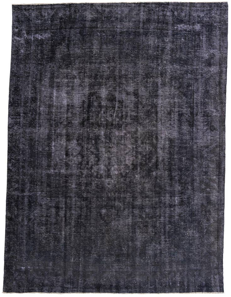 Detail image of 9' x 12' 8 Hand Knotted Ultra Vintage Persian Wool Rug