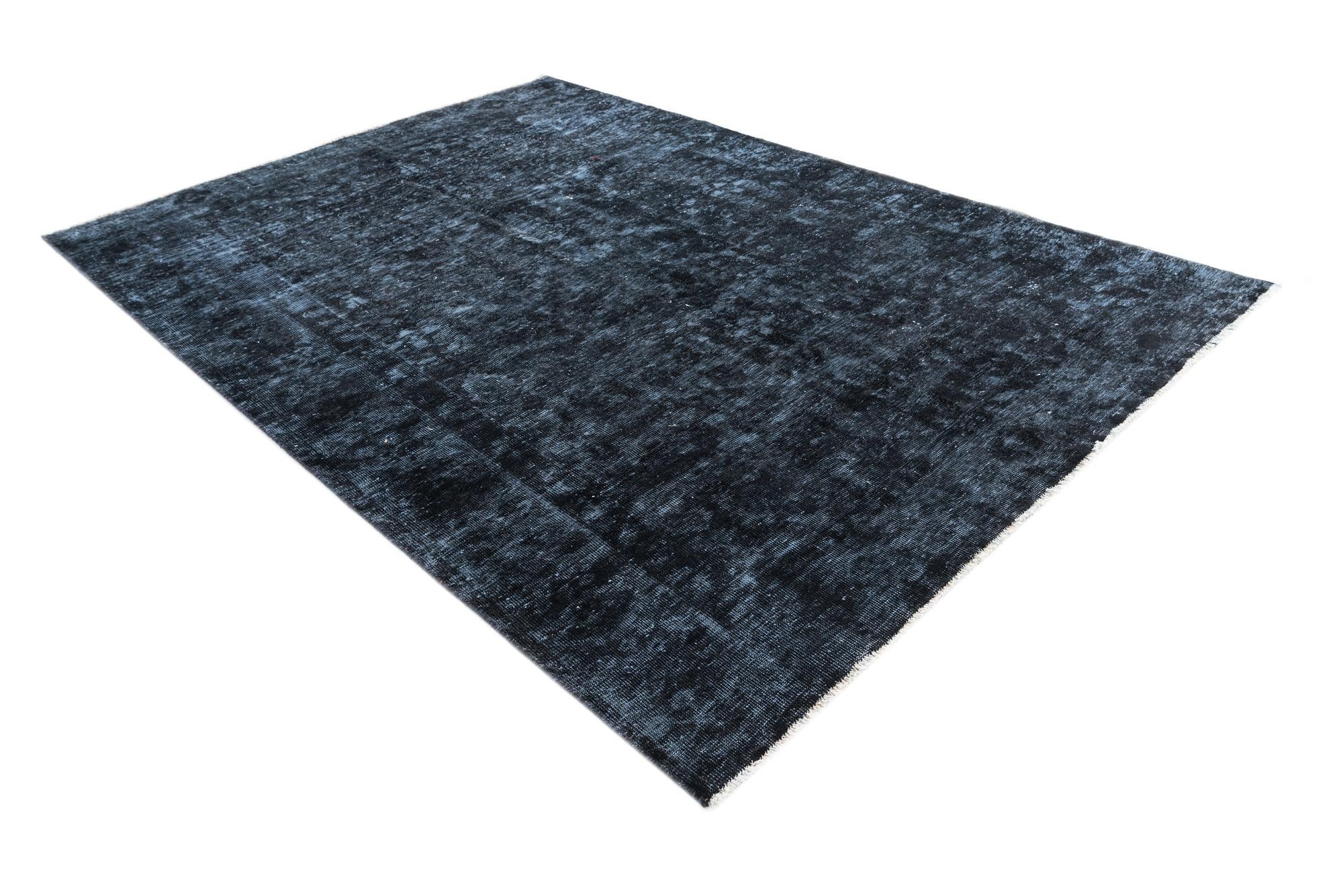 6' 5 x 9' 2 Hand Knotted Ultra Vintage Persian Wool Rug